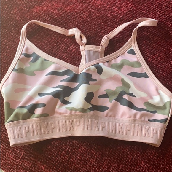 PINK Victoria's Secret Other - Victoria Secret Pink Sports Bra Pink Camo